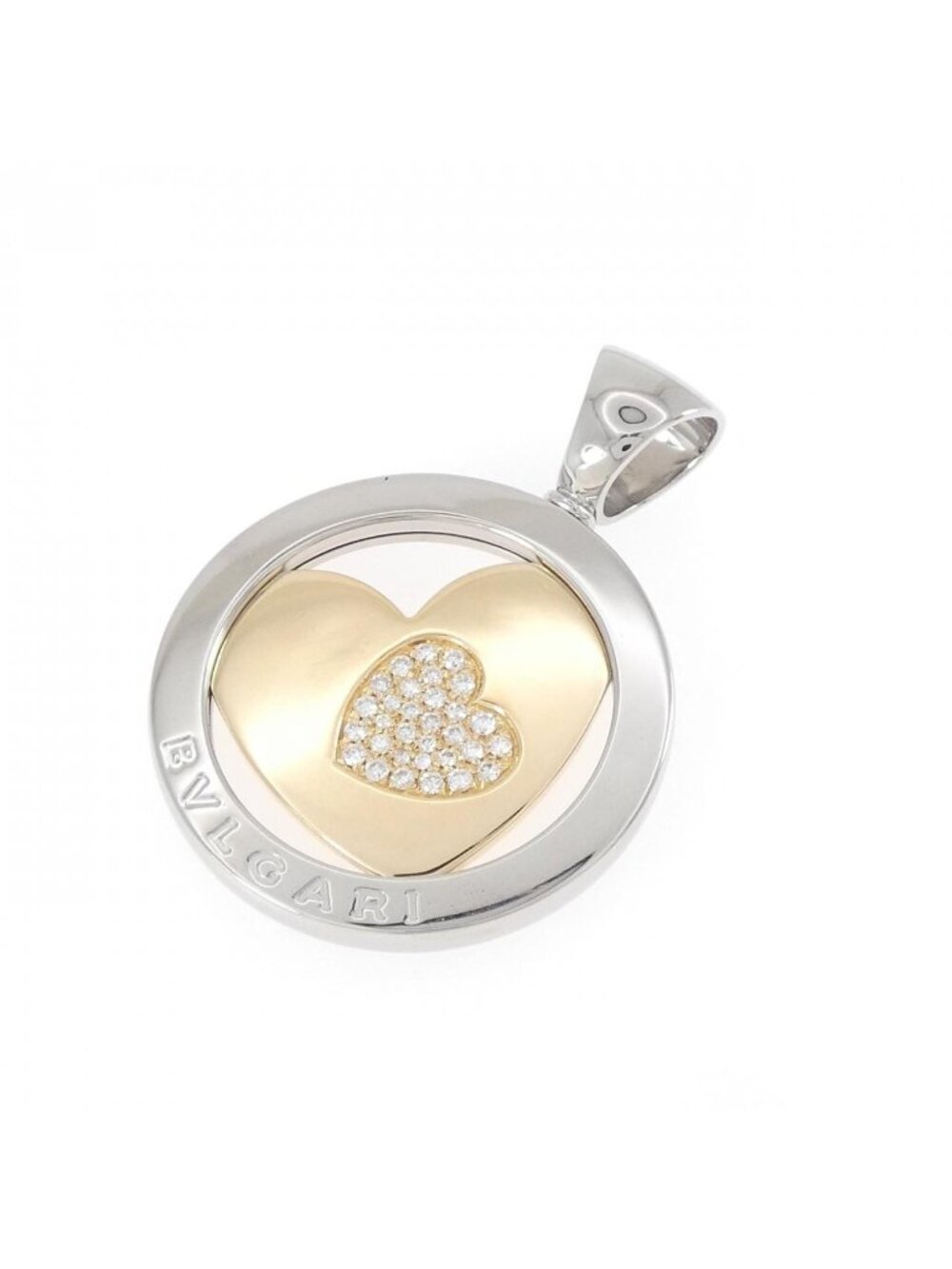 Bvlgari Tondo Heart Pendant